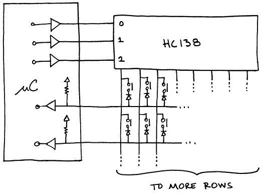 3 to 8 mux schematic