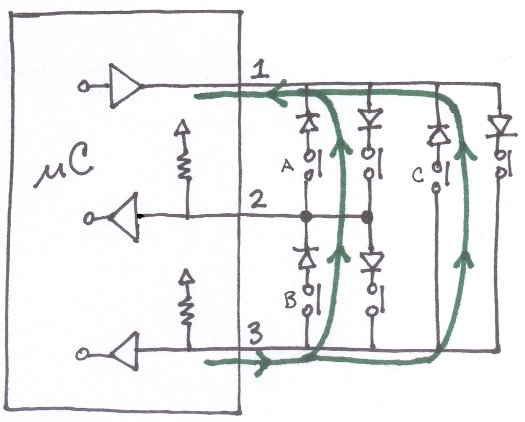 charliplexing schematic